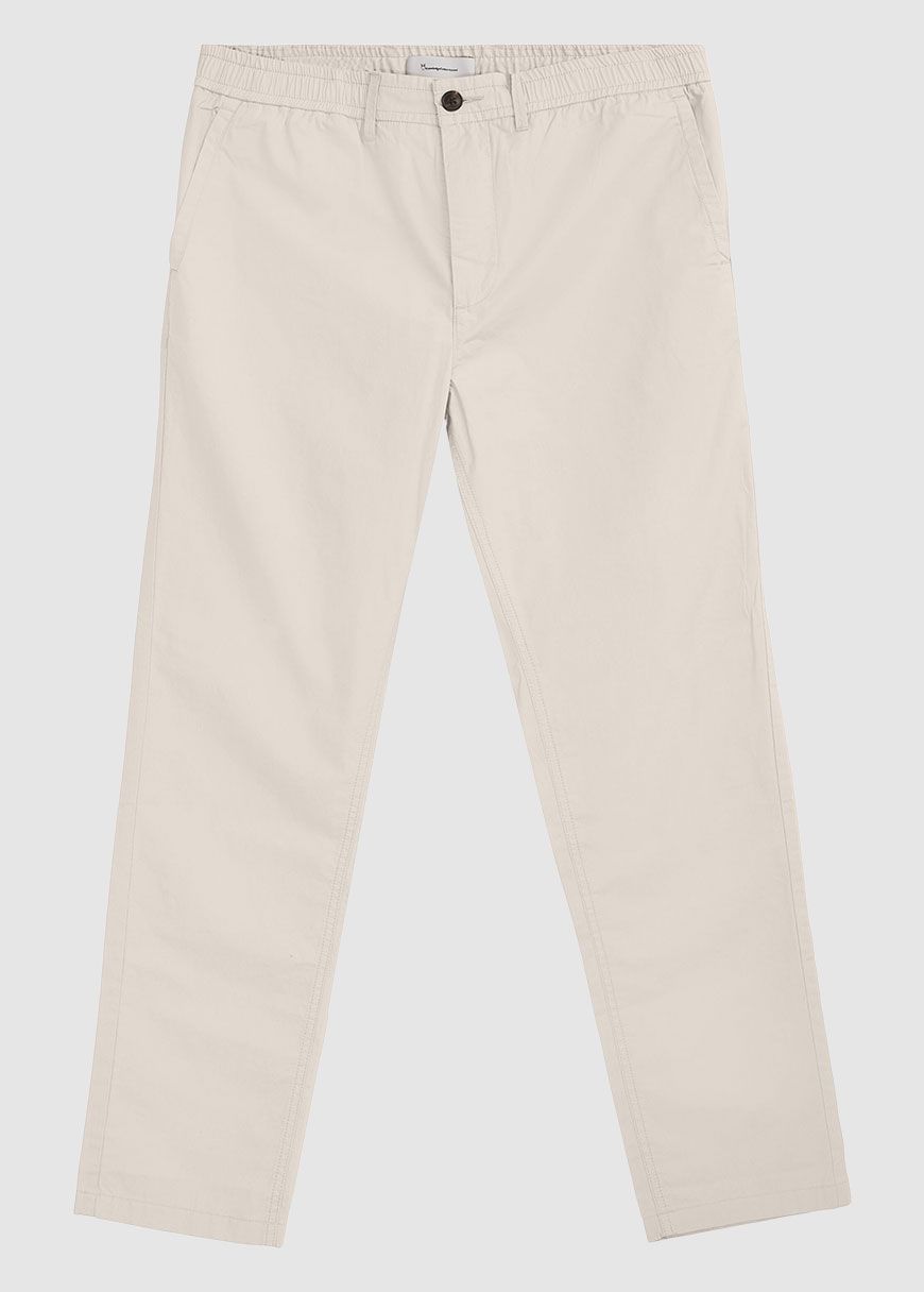 Tim Tapered Poplin Elastic Waist String Pants