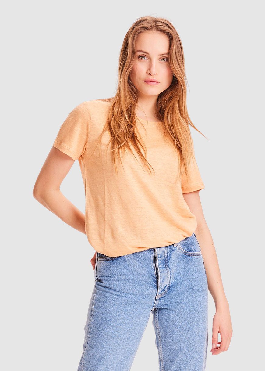 Holly Reg Linen Tee