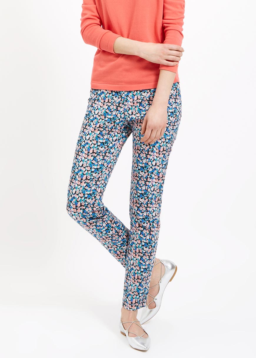 Alba Trousers Blue Multi