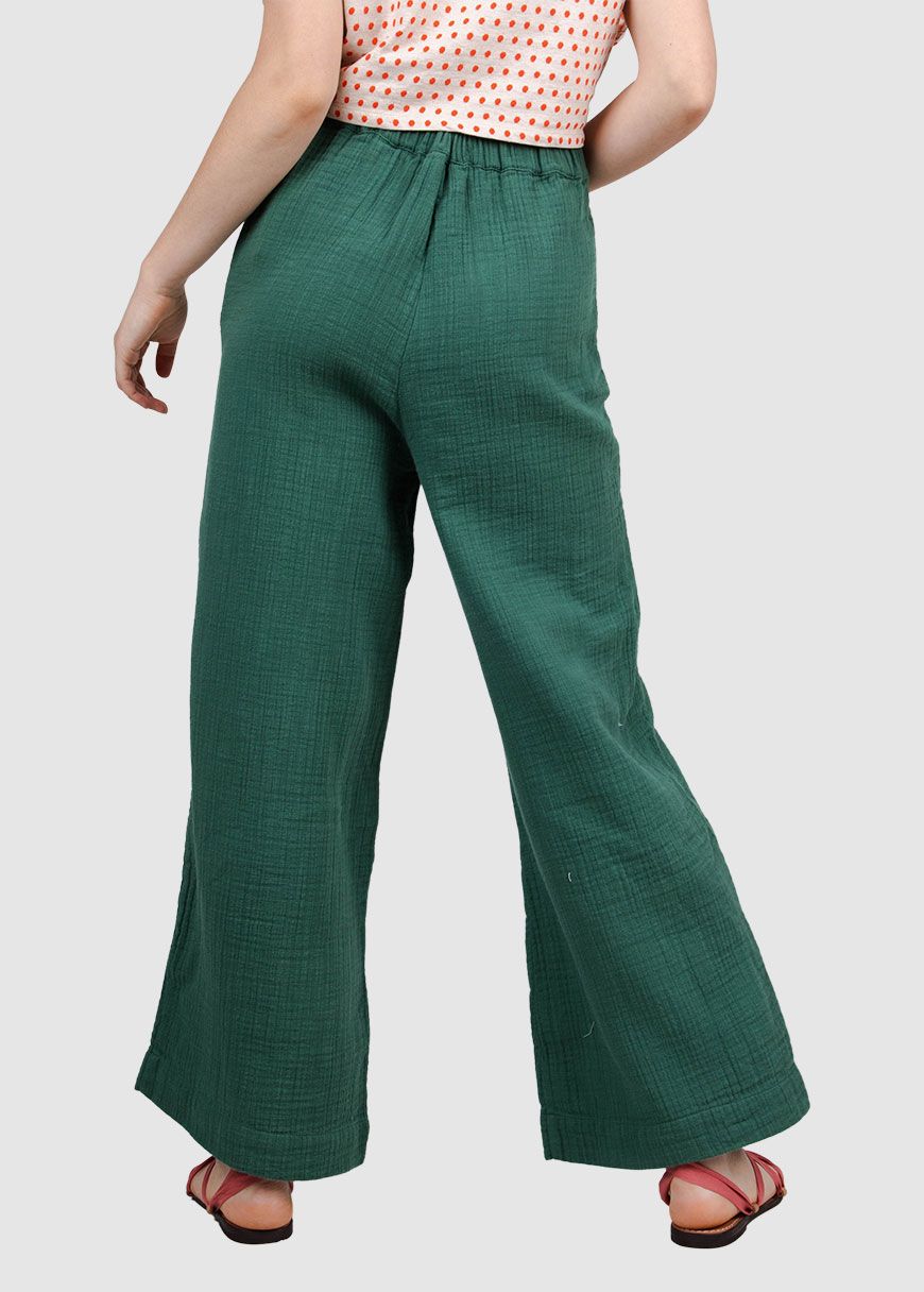 Bubble Wide Leg Pant