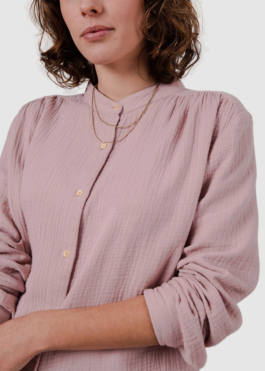 Bubble Mao Regular Blouse