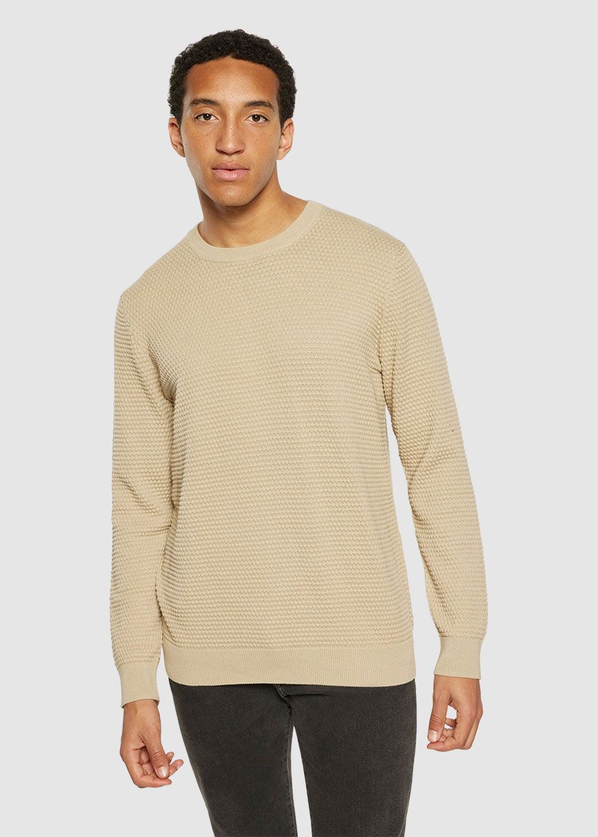 Vagn Regular Bubble Knit Crew Neck