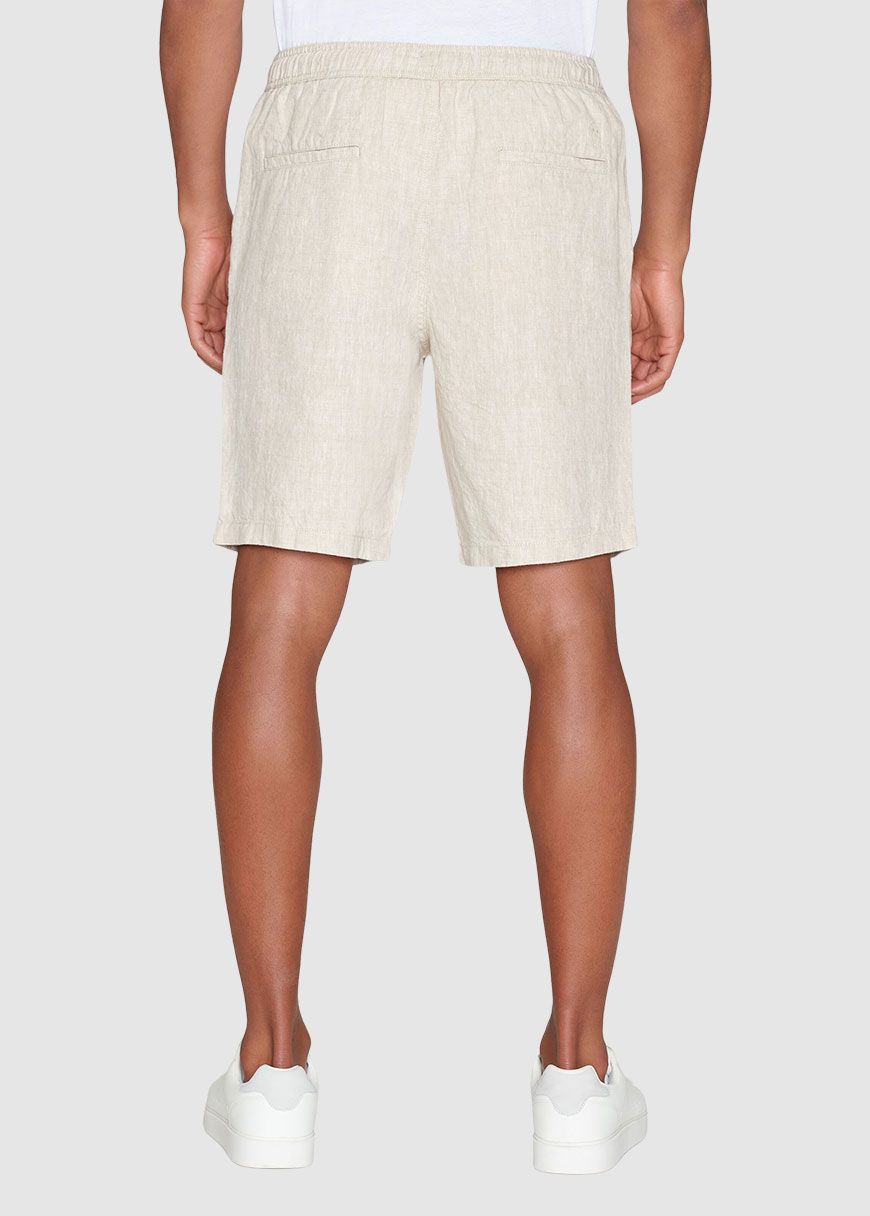 Fig Loose Linen Shorts