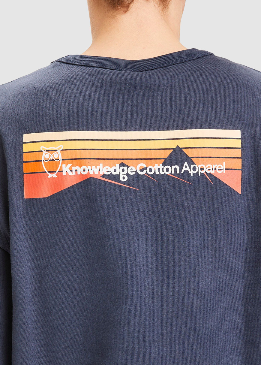 Elm Trademark Mountain Back Print Sweat