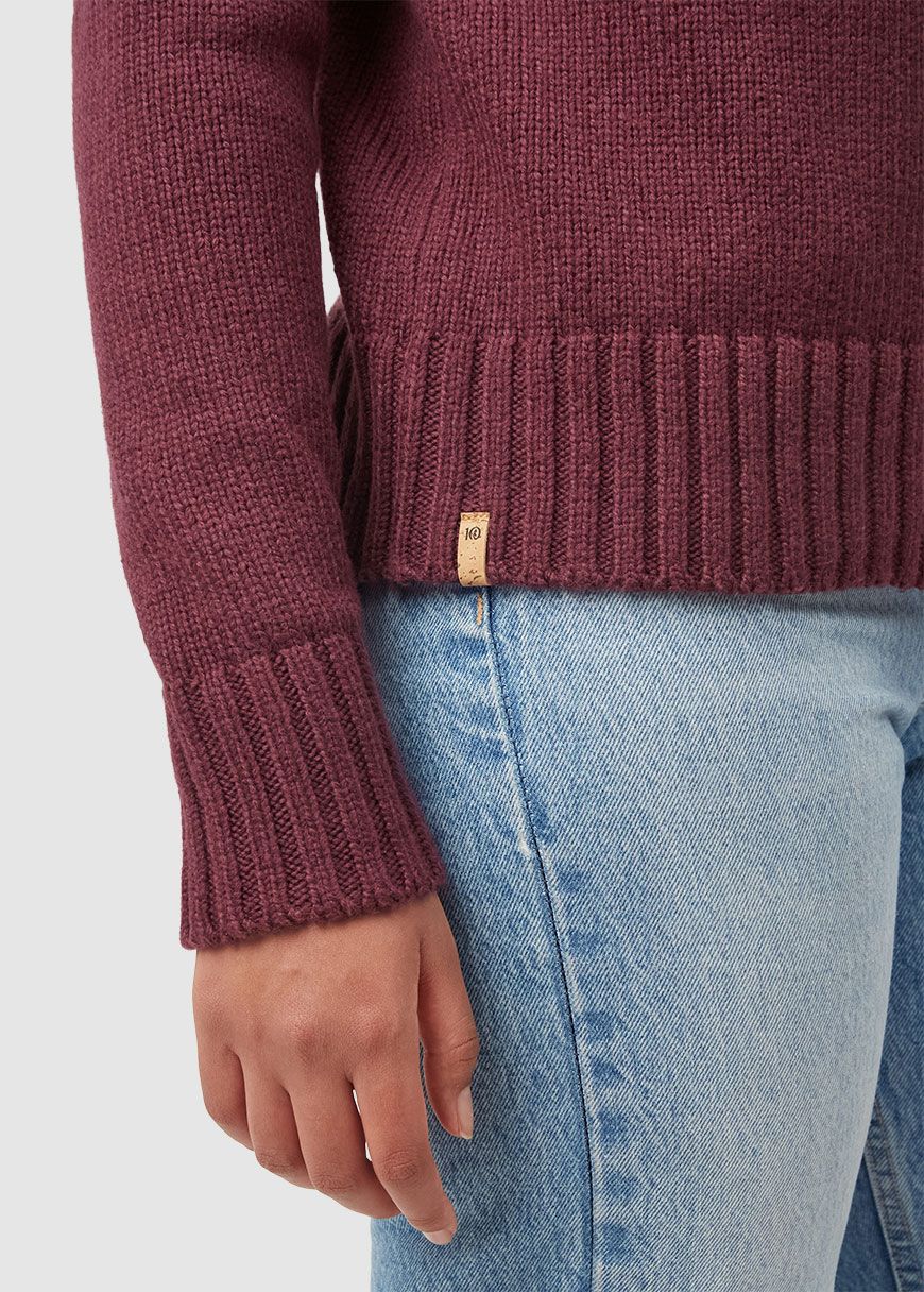 W Highline Wool Turtleneck Sweater