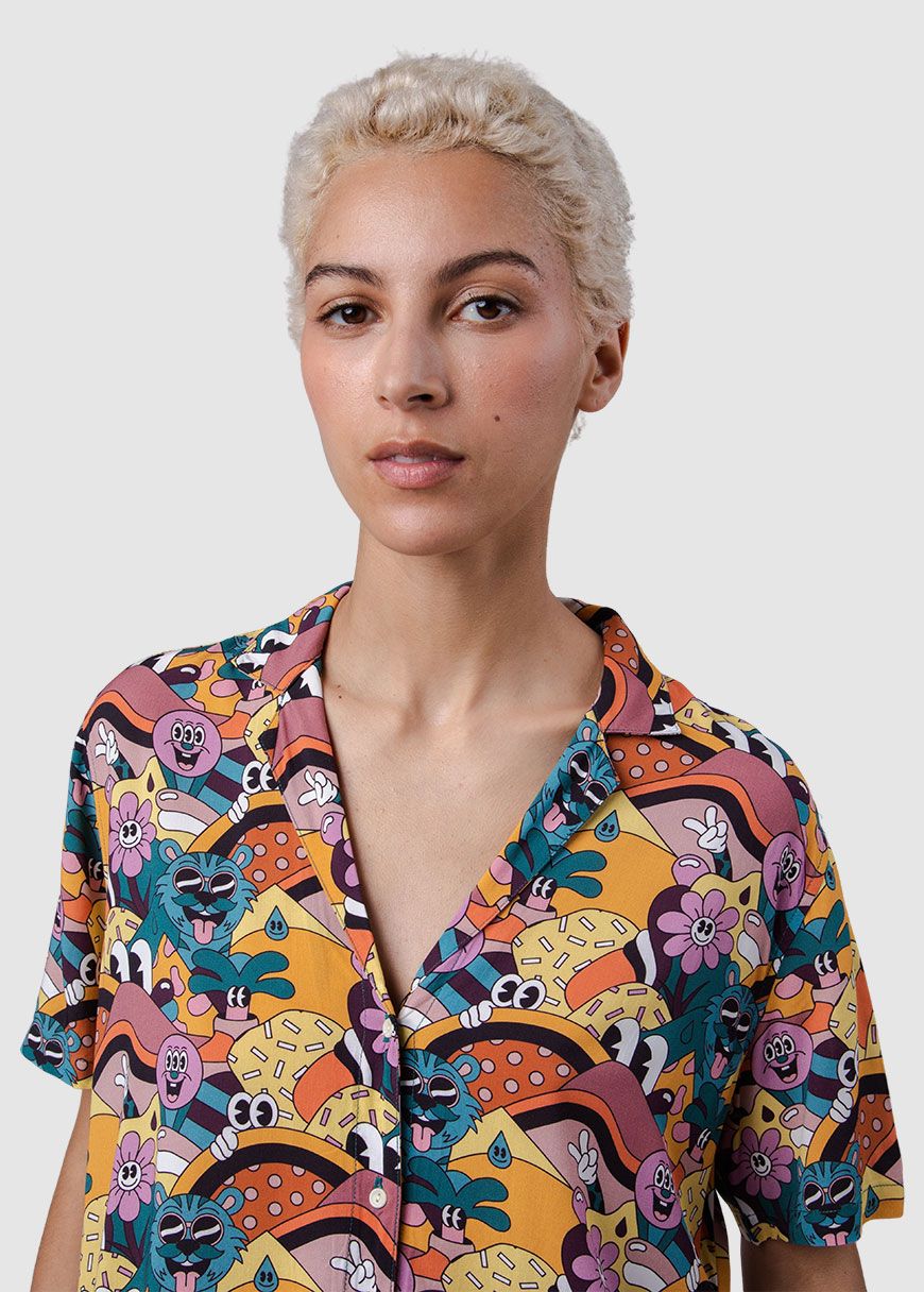 Yeye Weller Aloha Blouse