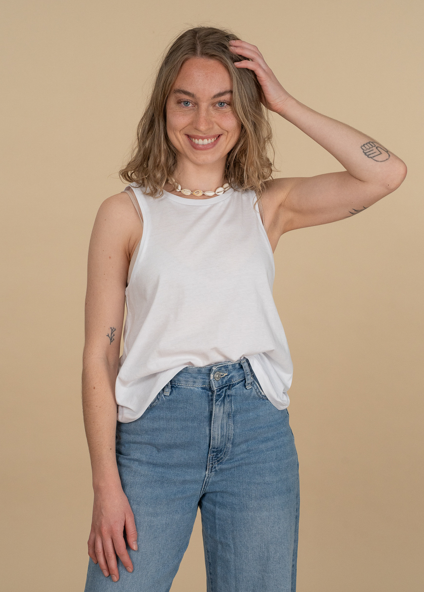 Cropped Oversized Tanktop W