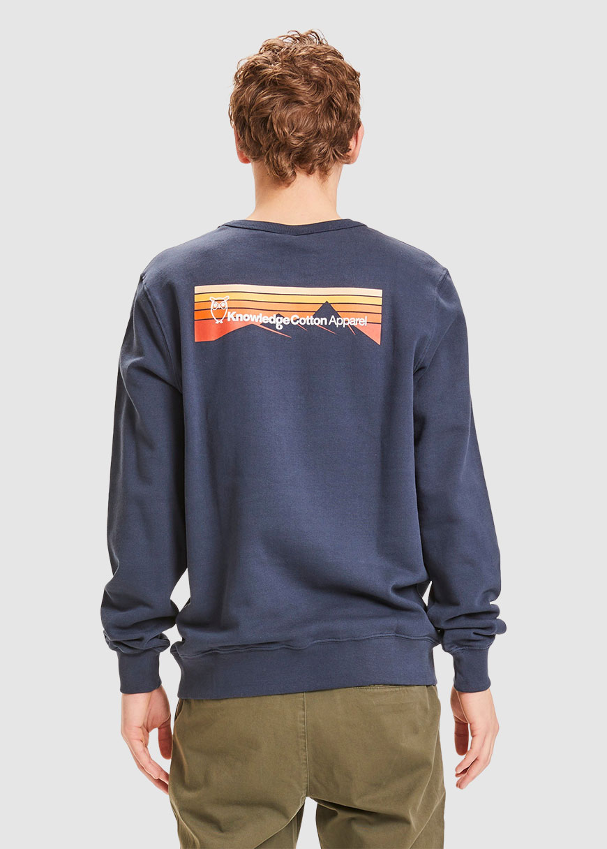 Elm Trademark Mountain Back Print Sweat