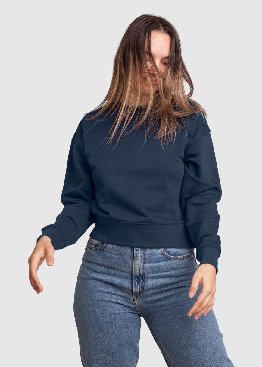 Sweater Cropped Woman