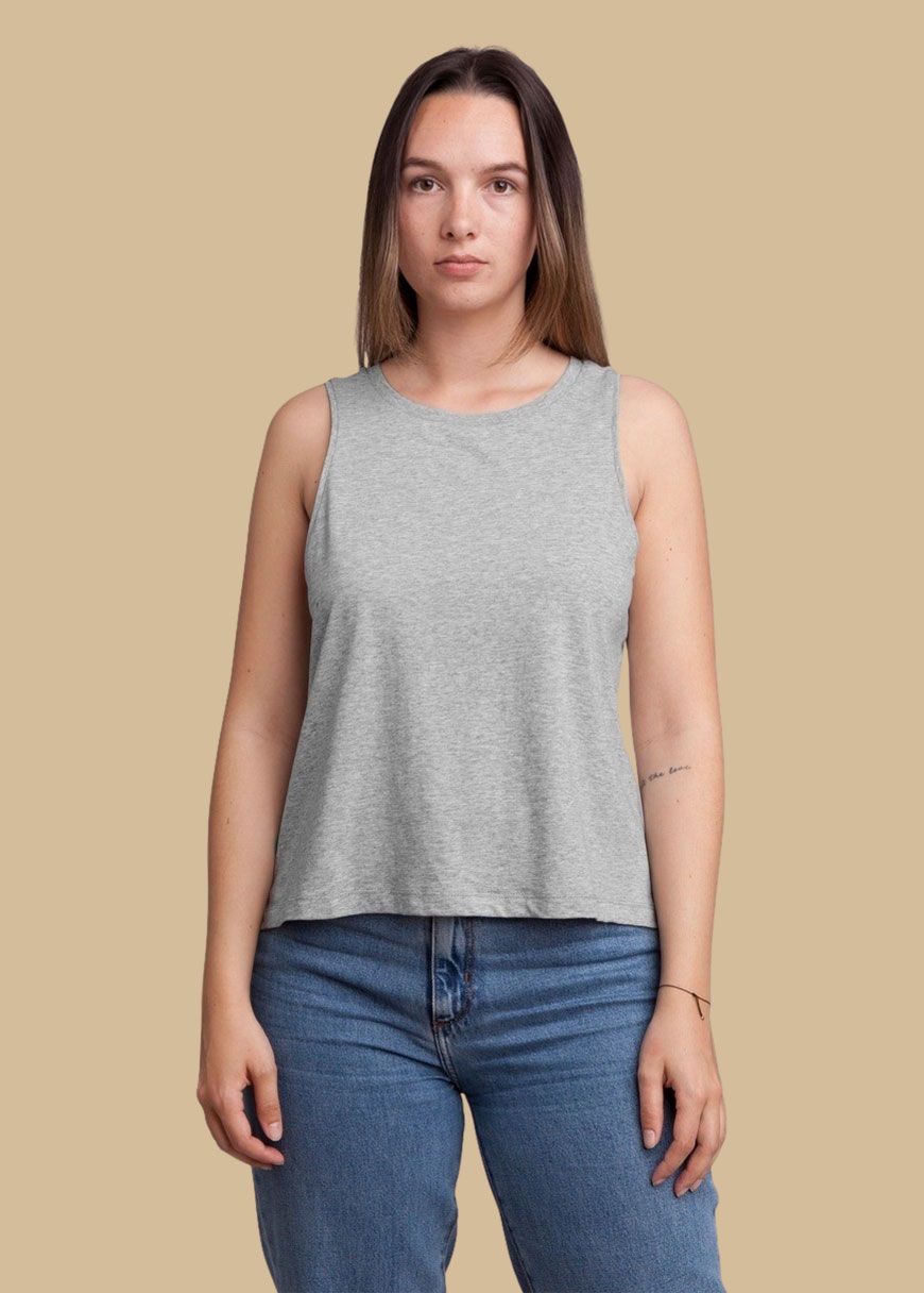 Cropped Oversized Tanktop W