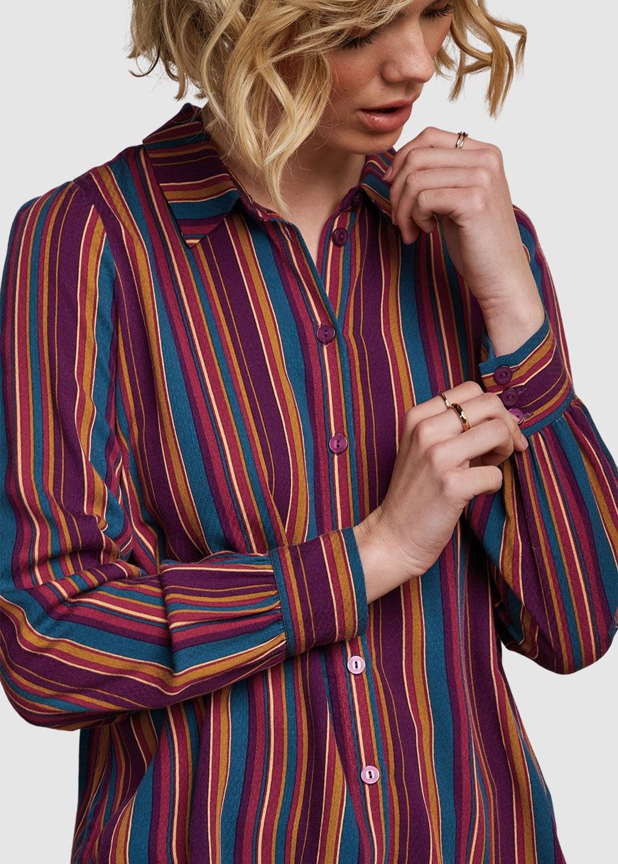 Maisie Blouse Marion Stripe