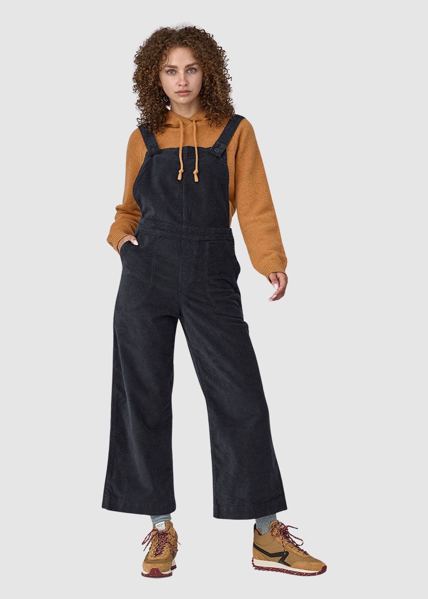 W's Stand Up Cropped Corduroy Overalls