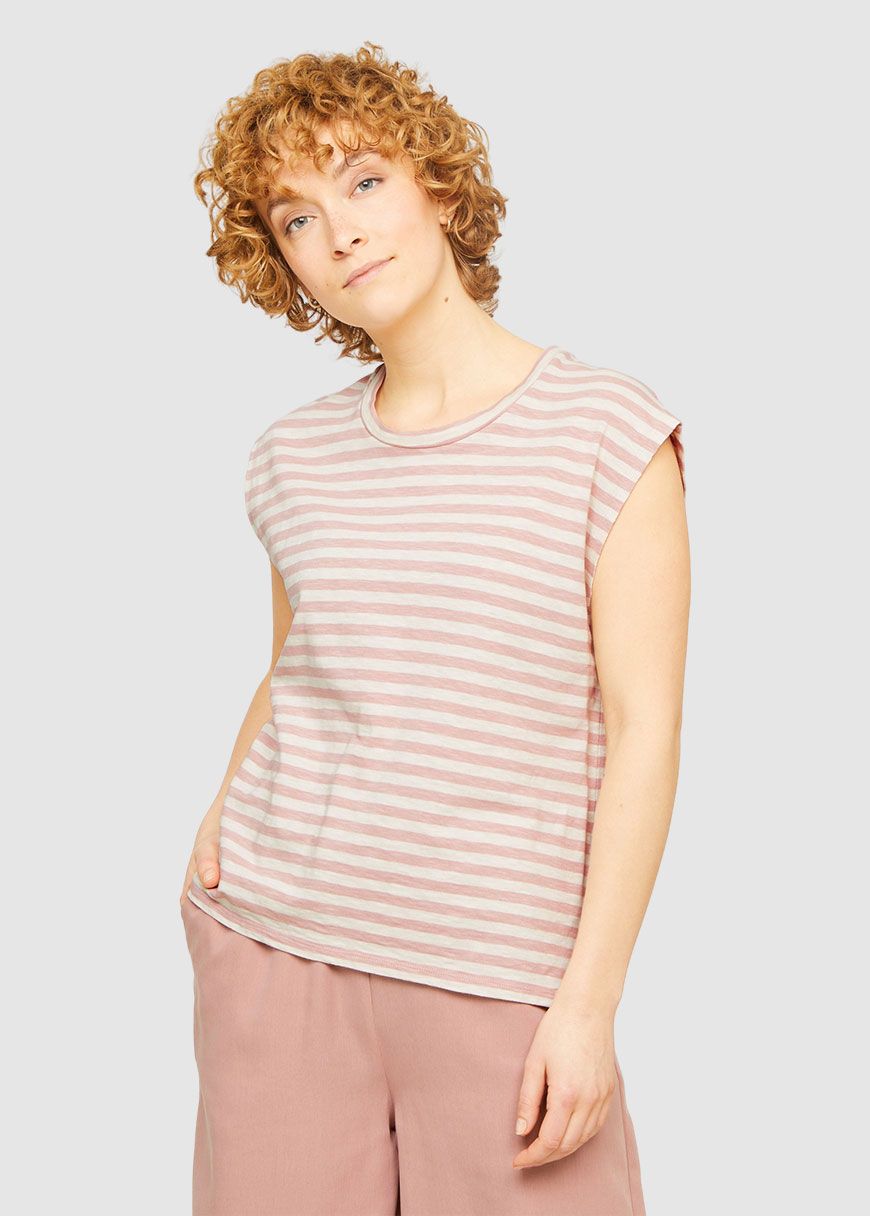 T-Shirt Zinnia Stripes