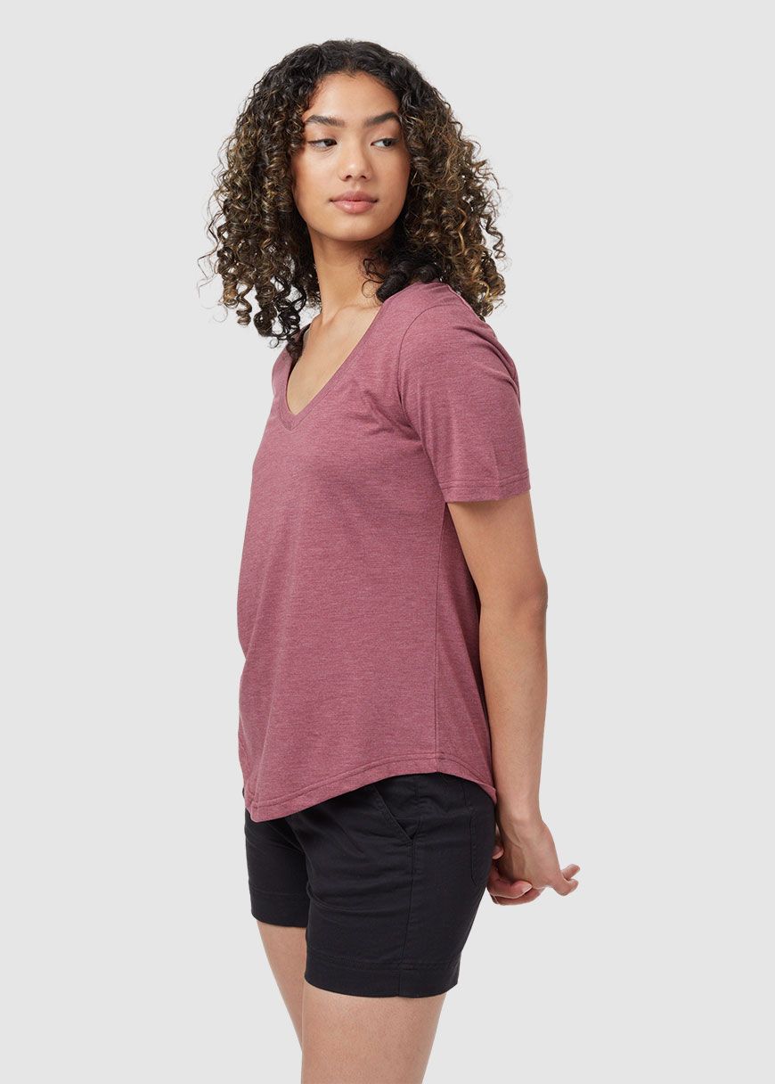 W Treeblend V-Neck T-Shirt