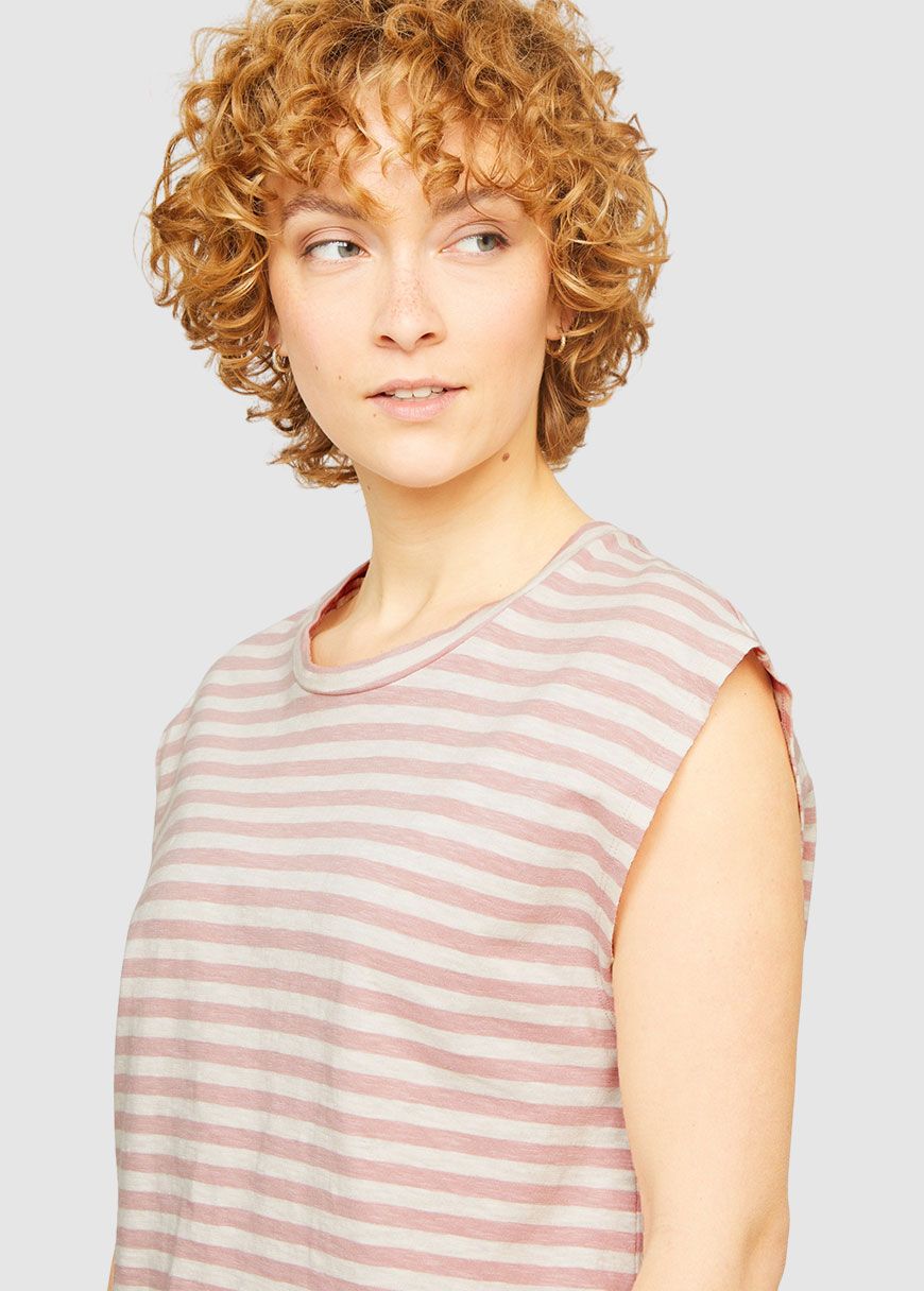 T-Shirt Zinnia Stripes