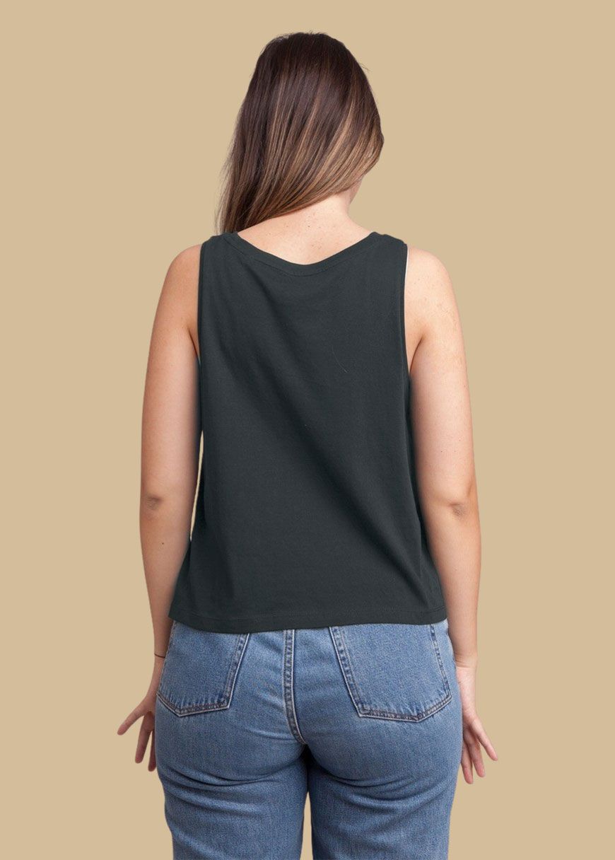 Cropped Oversized Tanktop W