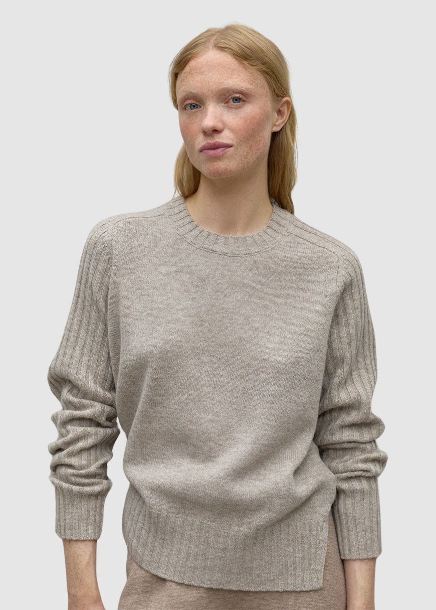 Eucaliptoalf Round Knit Woman