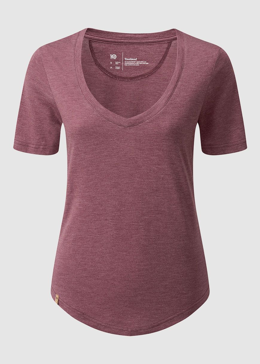 W Treeblend V-Neck T-Shirt