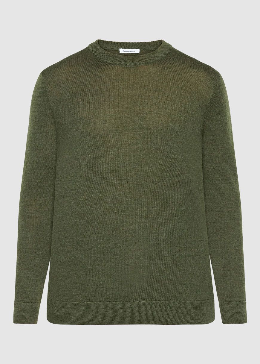 Regular Merino Knit Crew Neck