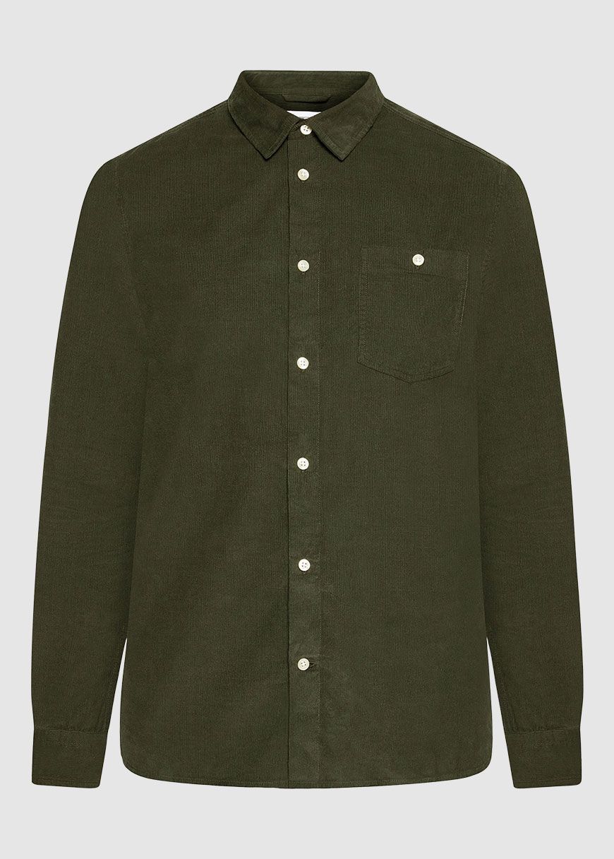 Regular Fit Corduroy Shirt