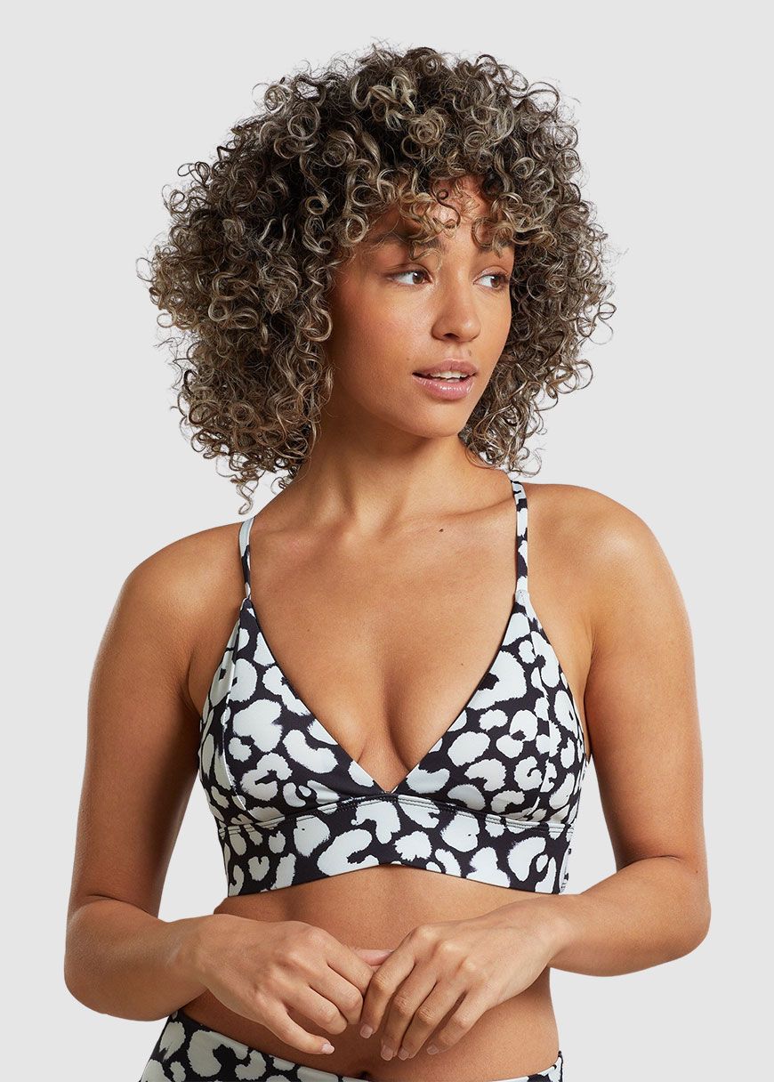 Bikini Top Alva Painted Leopard