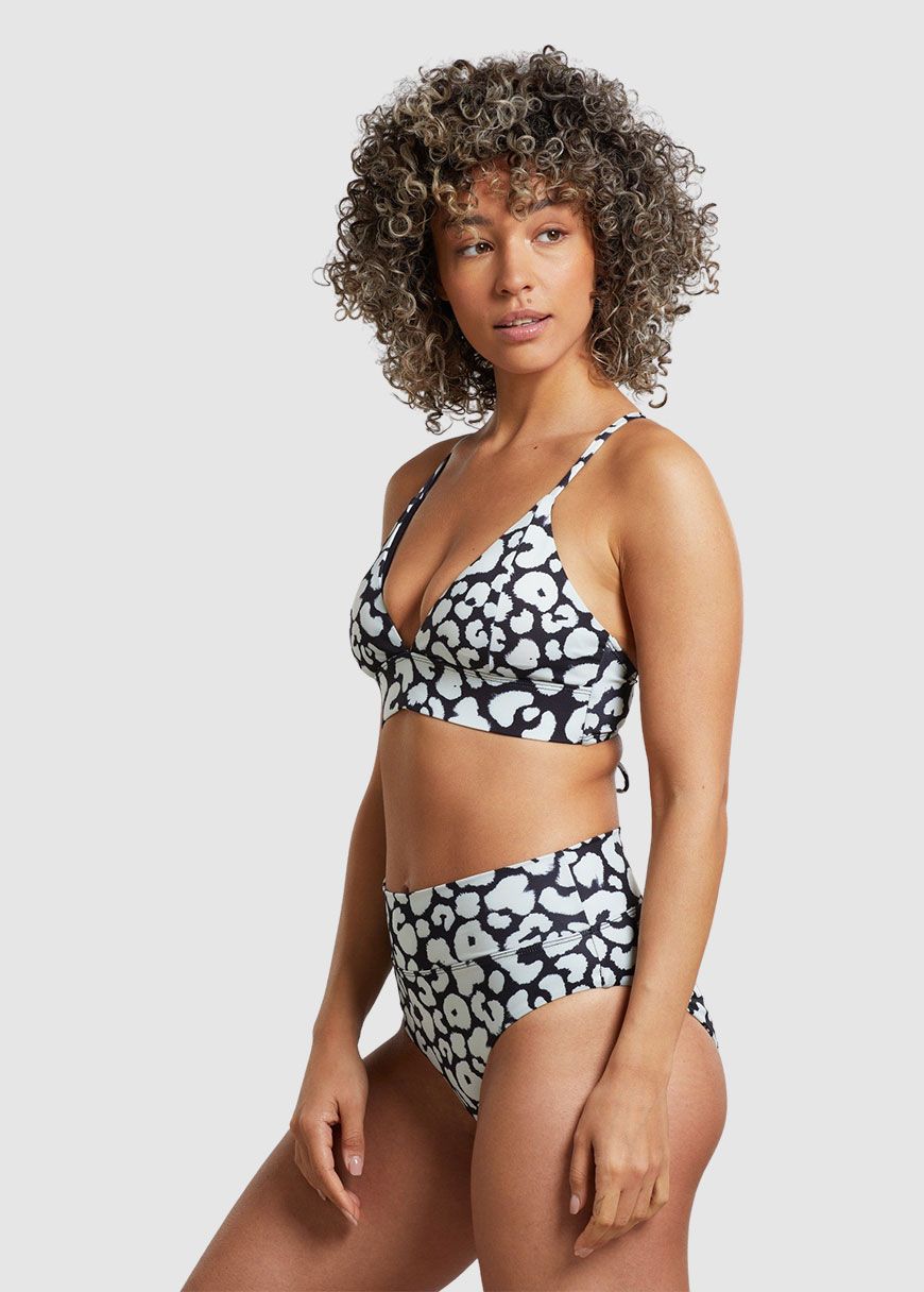 Bikini Top Alva Painted Leopard