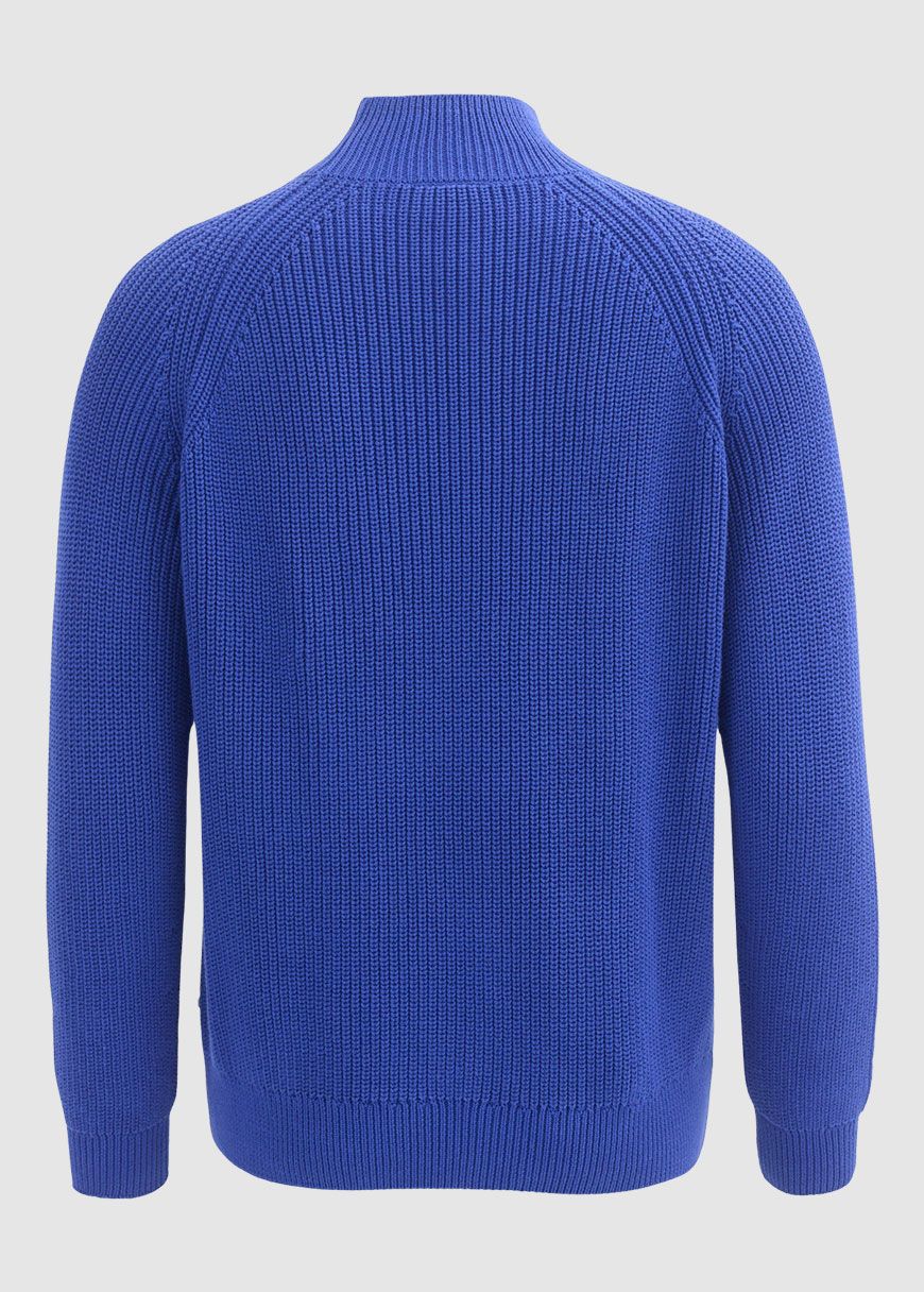 Rippstrick Raglanpullover