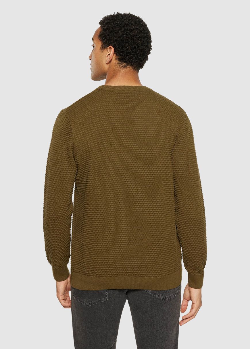 Vagn Regular Bubble Knit Crew Neck