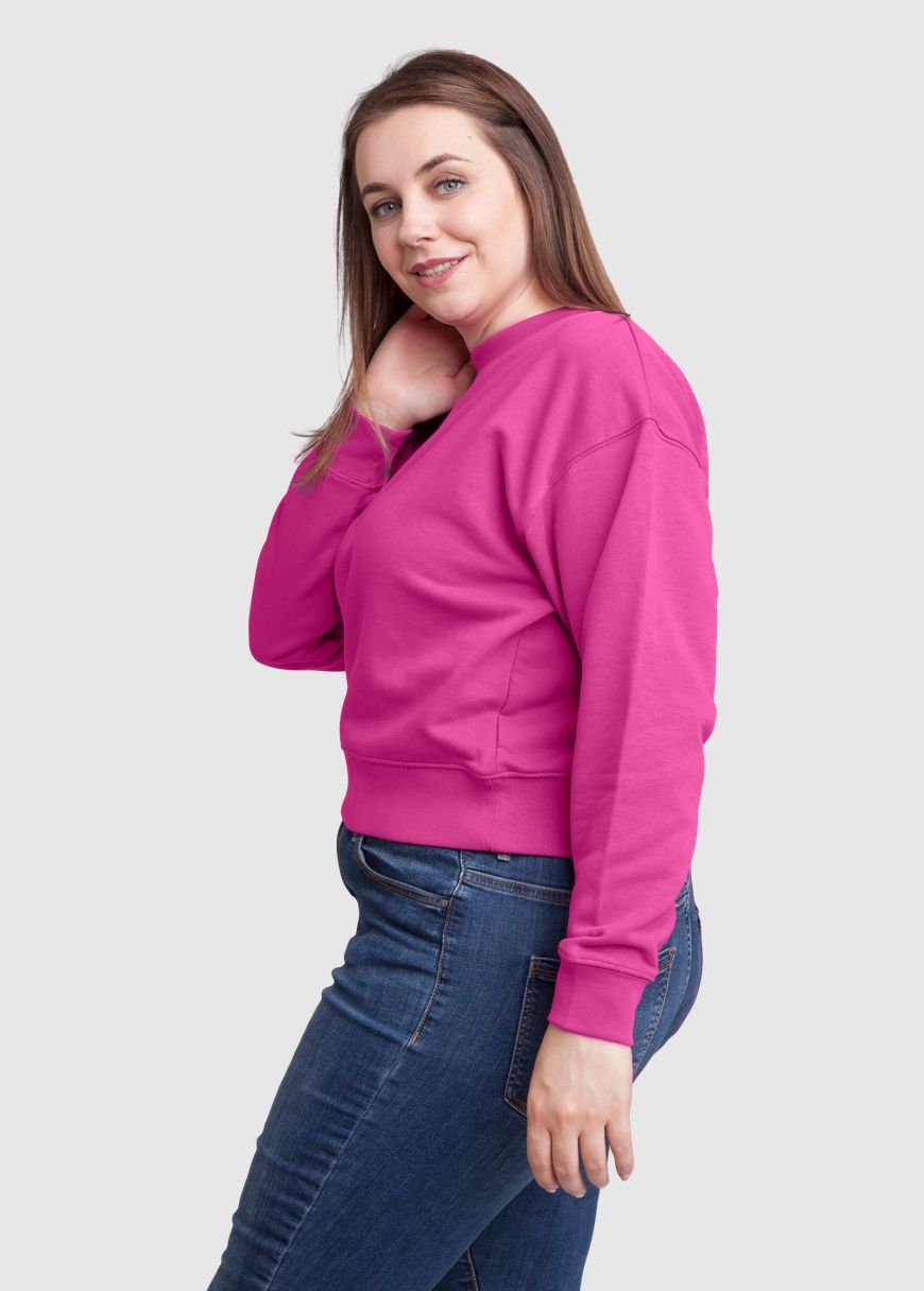 Sweater Cropped Woman