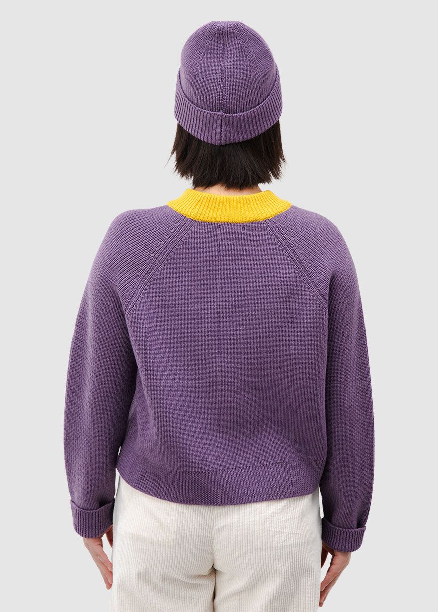 Waterfront Cropped Wool Sweater