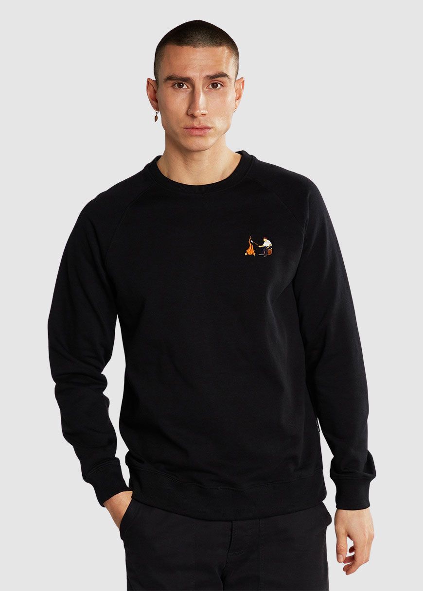 Sweatshirt Malmoe Camping Fire