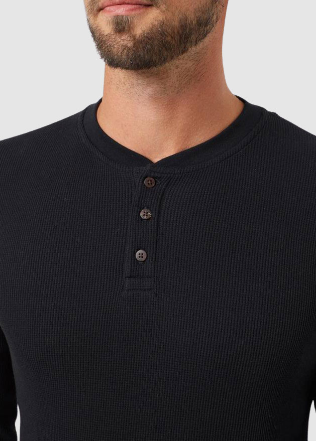 TreeWaffle Henley Longsleeve