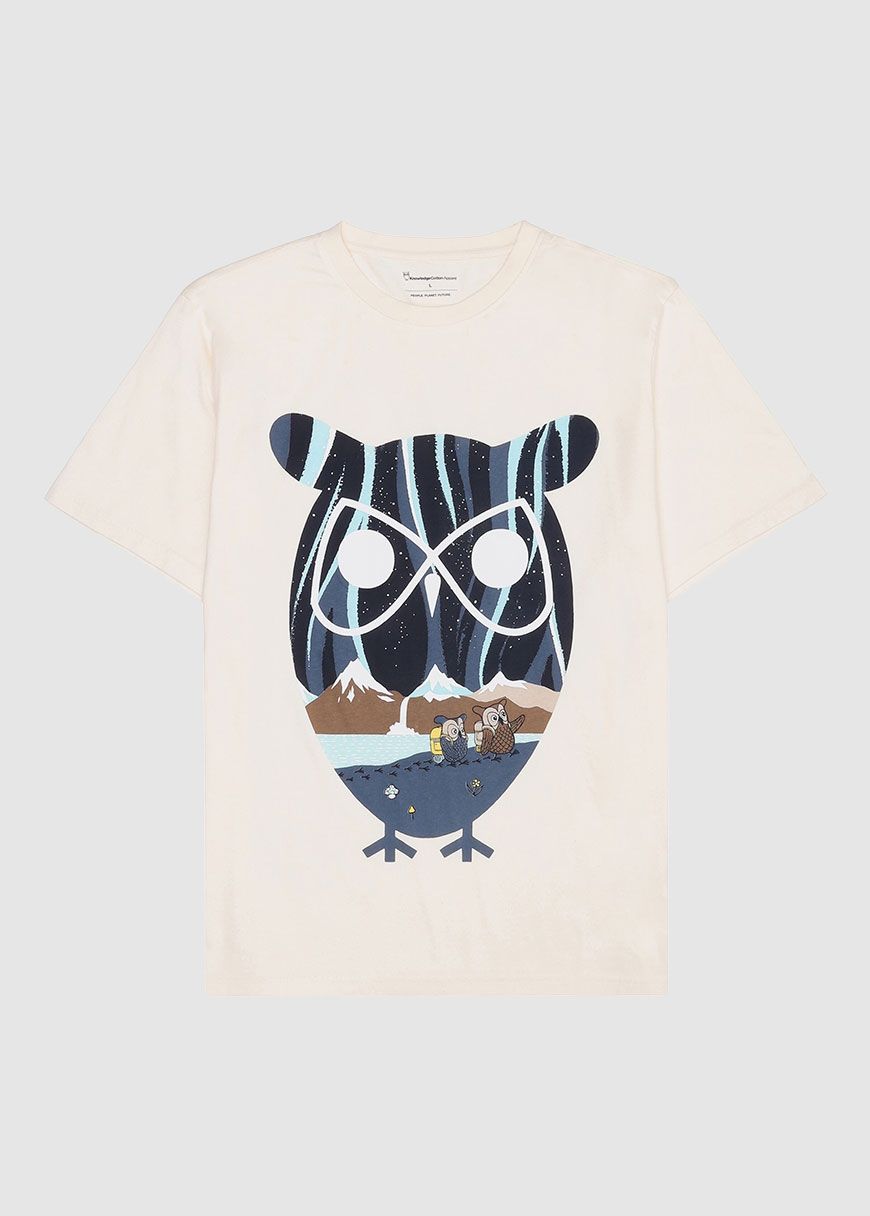 Seagrass Owl Printed T-Shirt