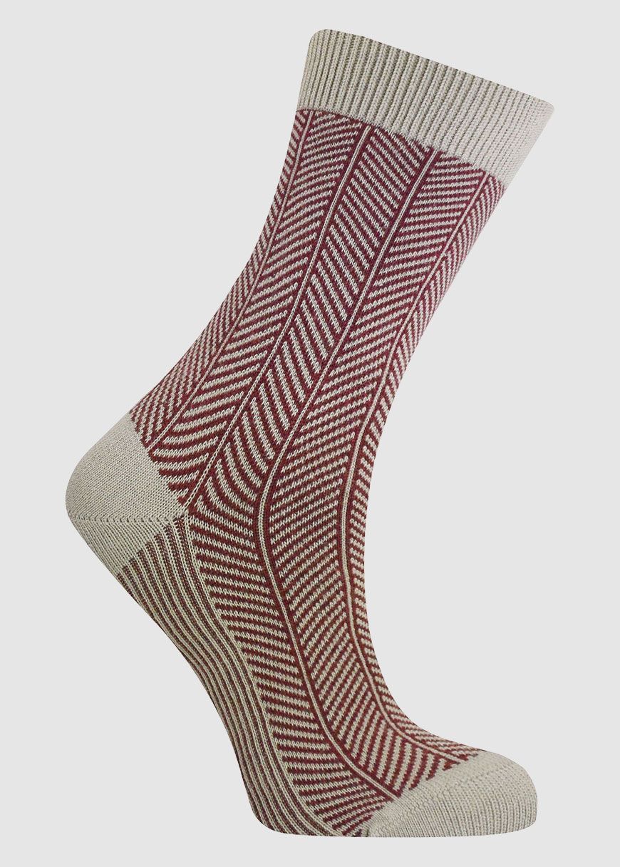 Herringbone Socks