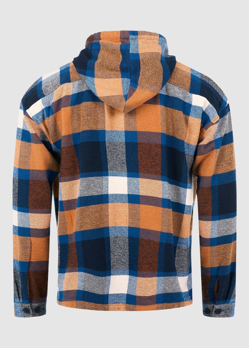 Big Checked Dropped Shoulder Overshirt