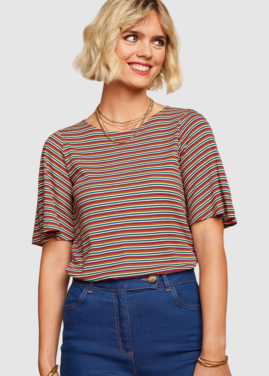 Lizzy Top Jones Stripe