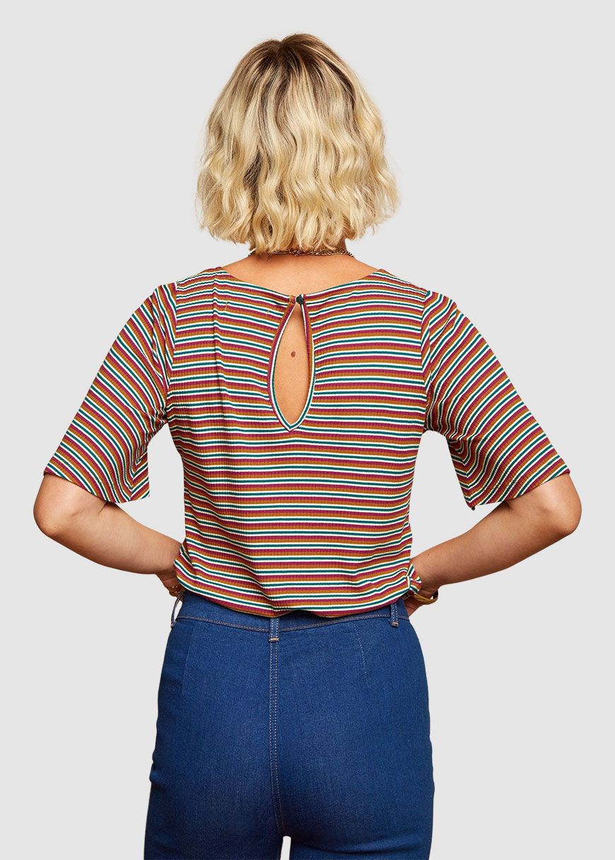 Lizzy Top Jones Stripe