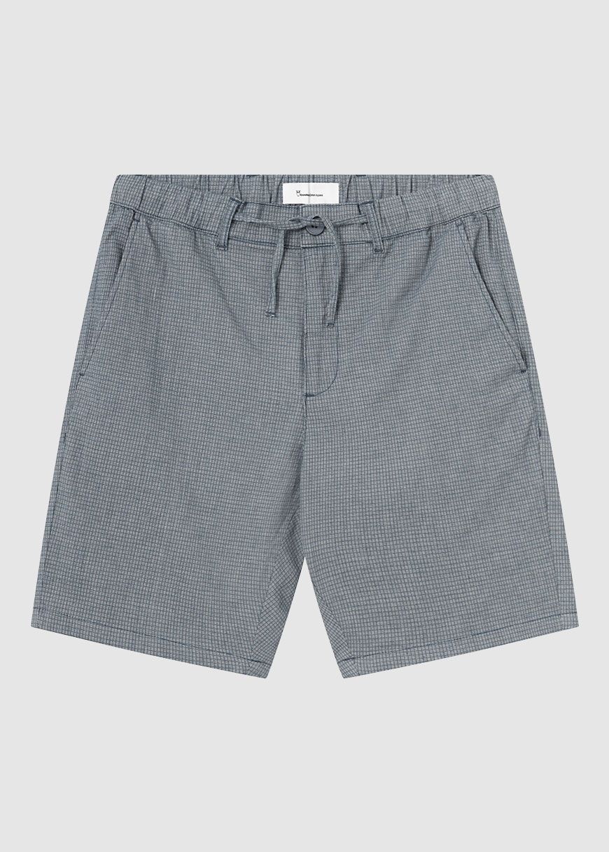 Loose Fit Pepita Checked Shorts