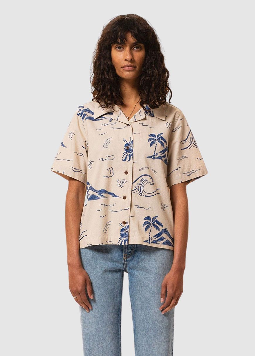 Moa Waves Hawaii Shirt