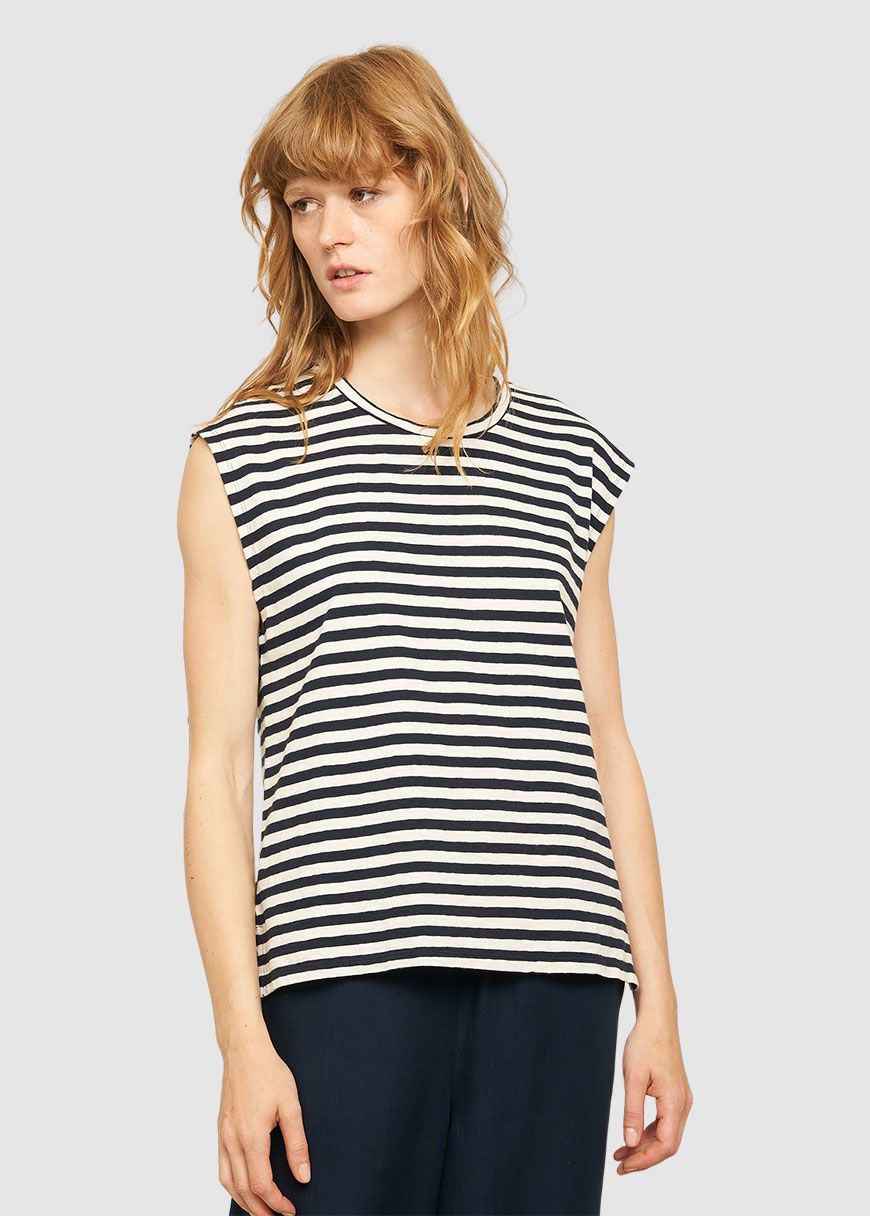 T-Shirt Zinnia Stripes