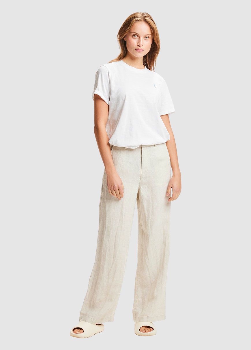 Posey Natural Linen Pants