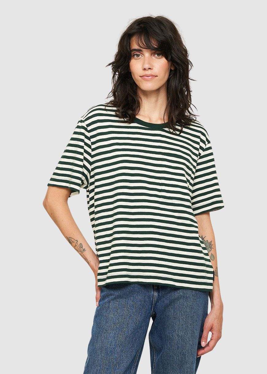 T-Shirt Waterlily Stripes