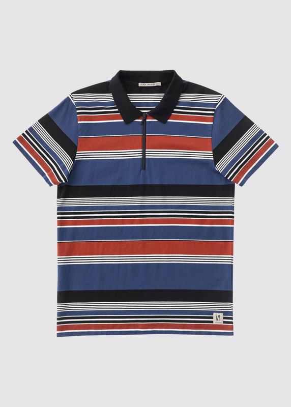 Mikael Multi Stripe Zipper