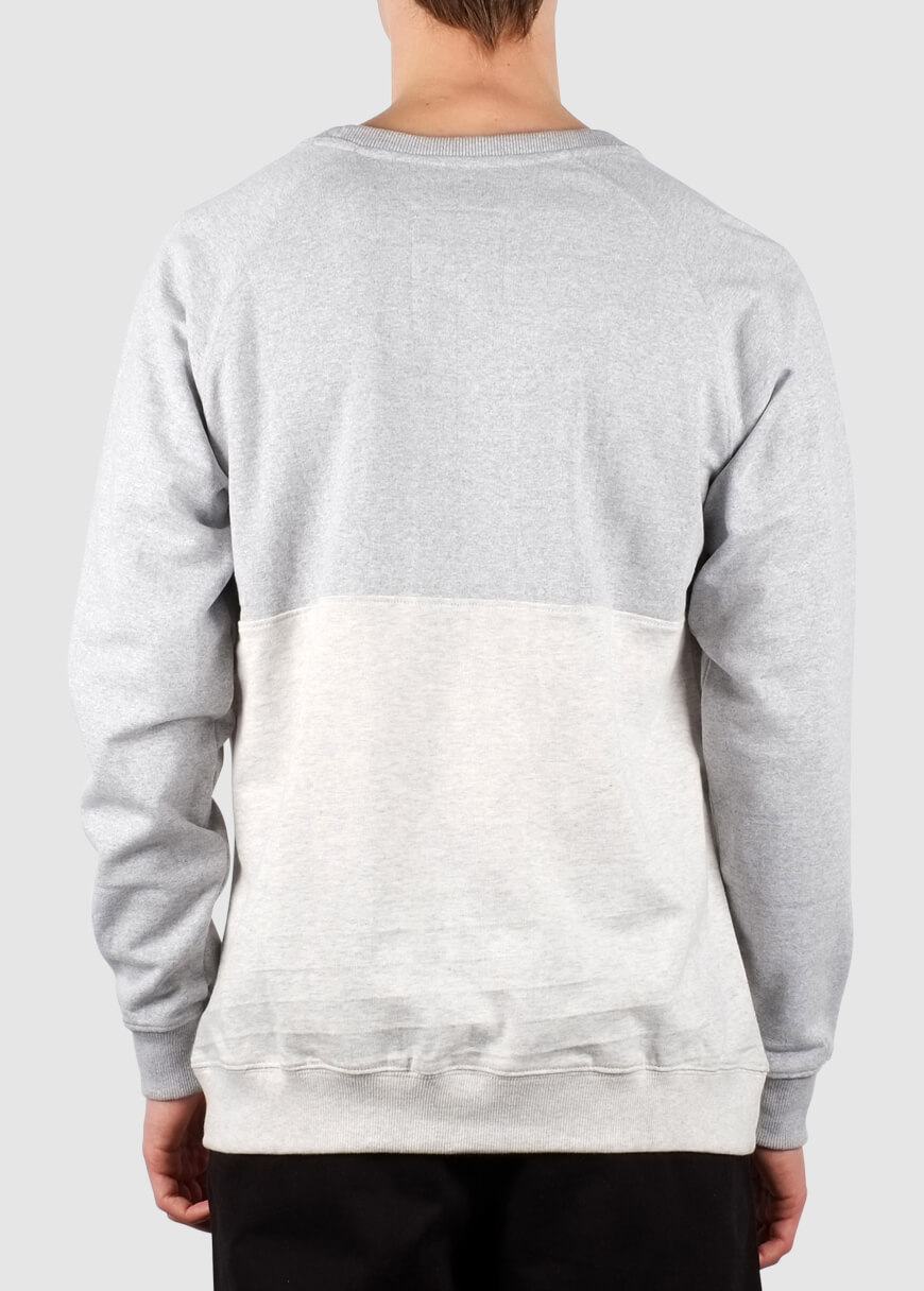 Sweatshirt 50-50 Grey/White Melange