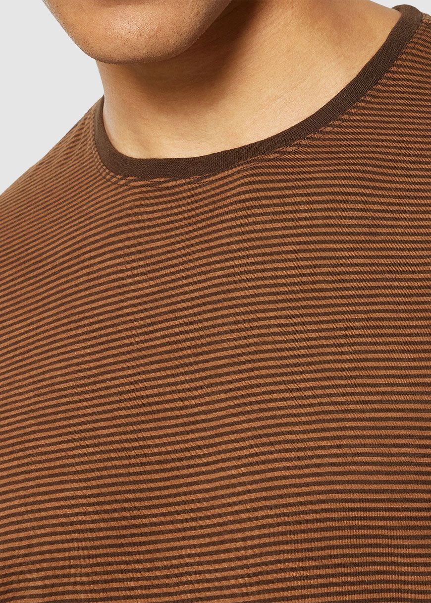 Regular Striped Basic Tee