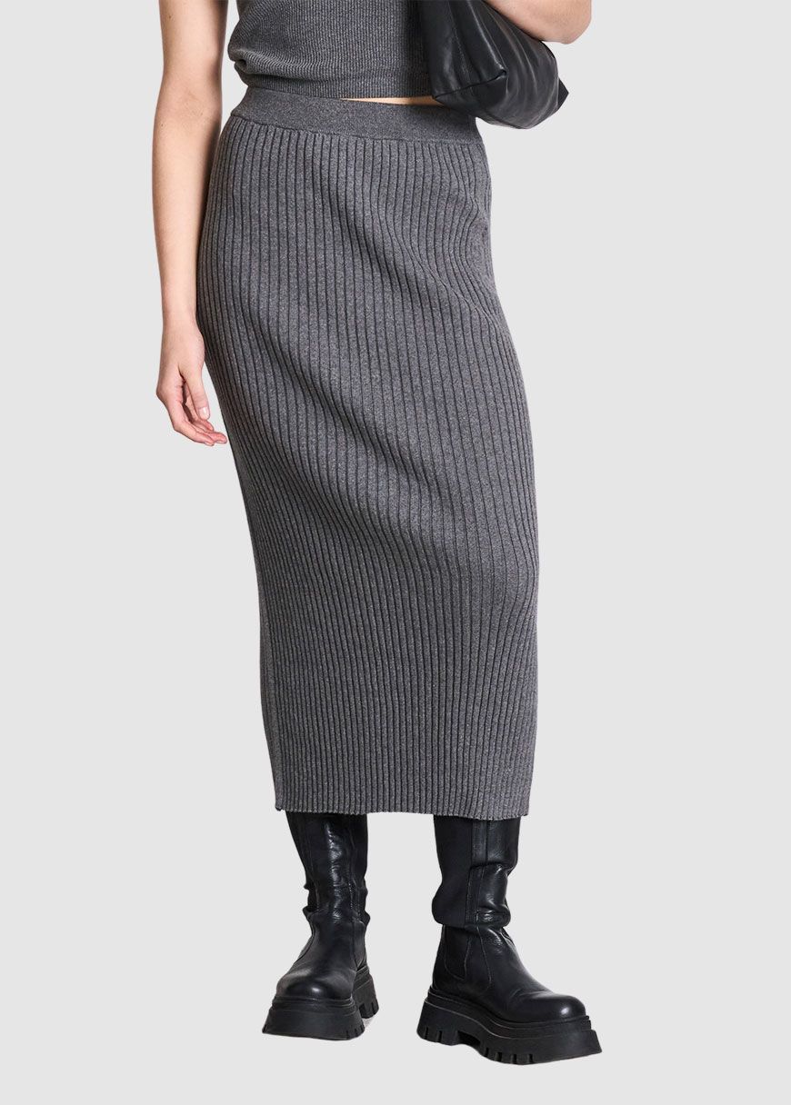 Midi Knit Skirt Ebba