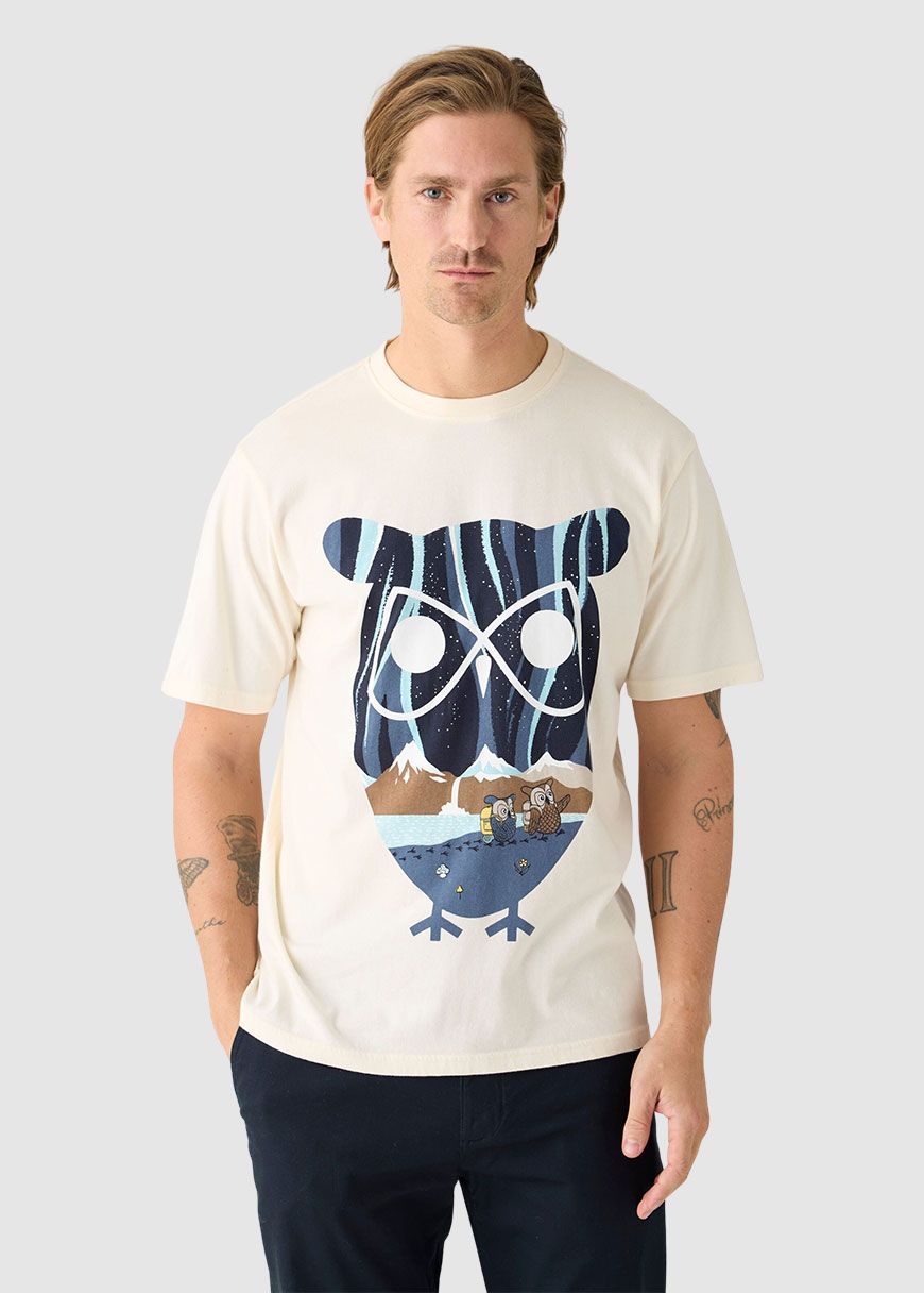 Seagrass Owl Printed T-Shirt