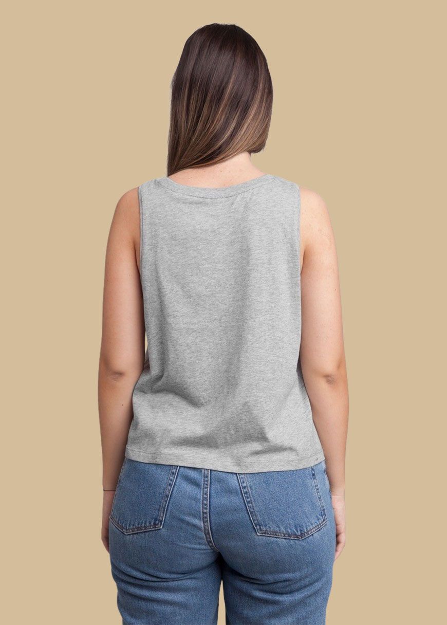 Cropped Oversized Tanktop W