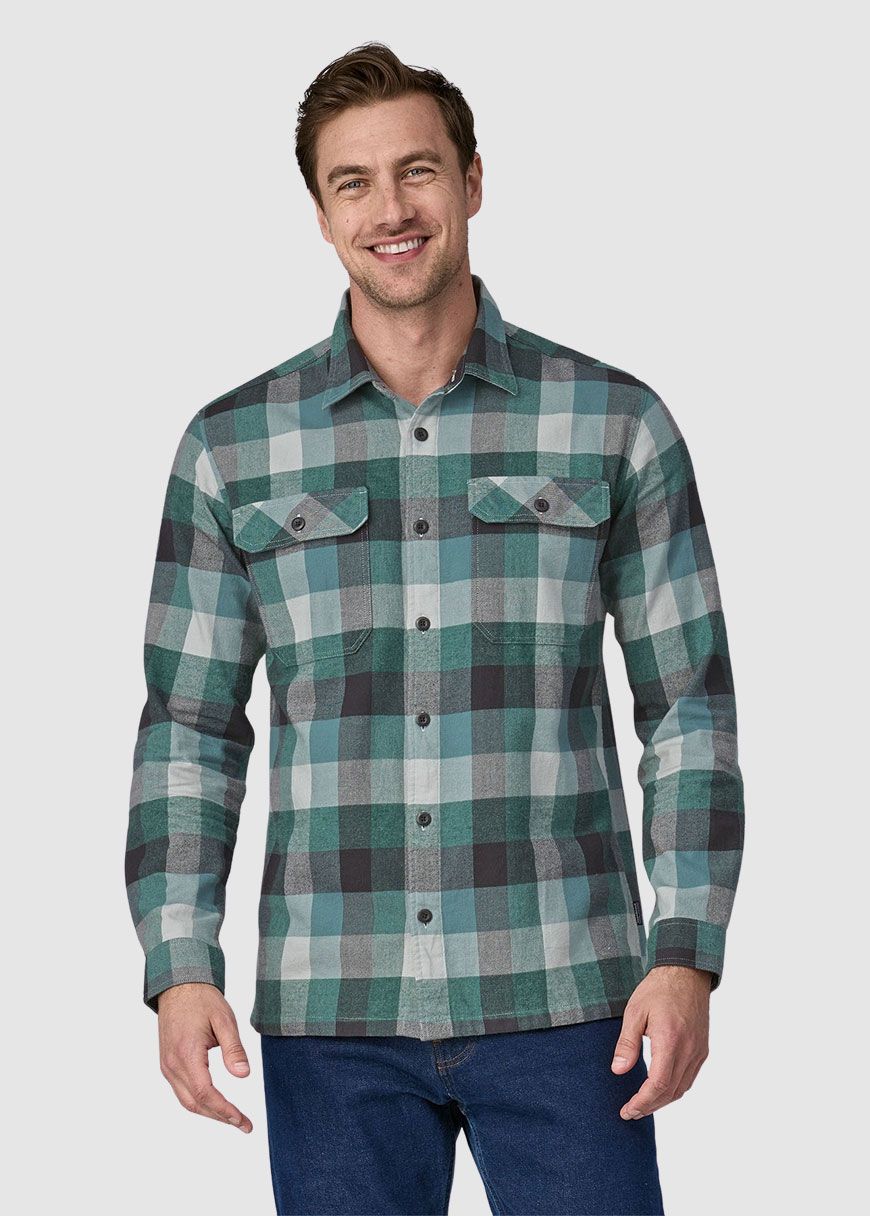 M's L/S Organic Cotton MW Fjord Flannel Shirt