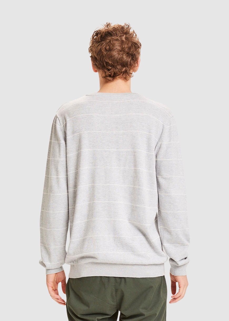 Forrest O-Neck Striped Knit